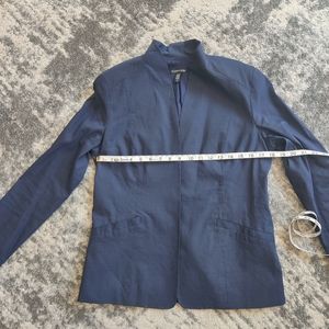 Navy blue Eileen Fisher blazer 10